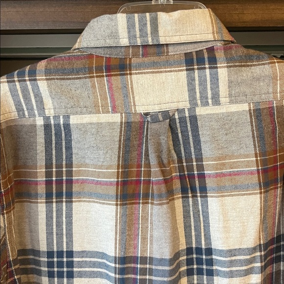 Eddie Bauer Flannel Plaid Shirt - Picture 8 of 14